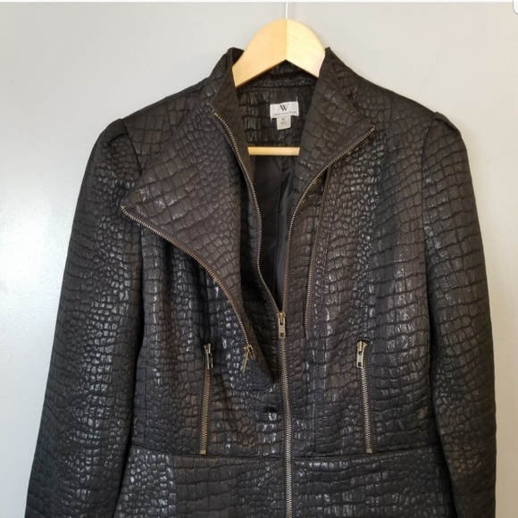 Metallic Moto Jacket - Picture 8 of 8